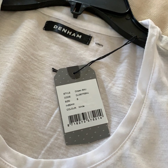 Denham white tee - Picture 4 of 4
